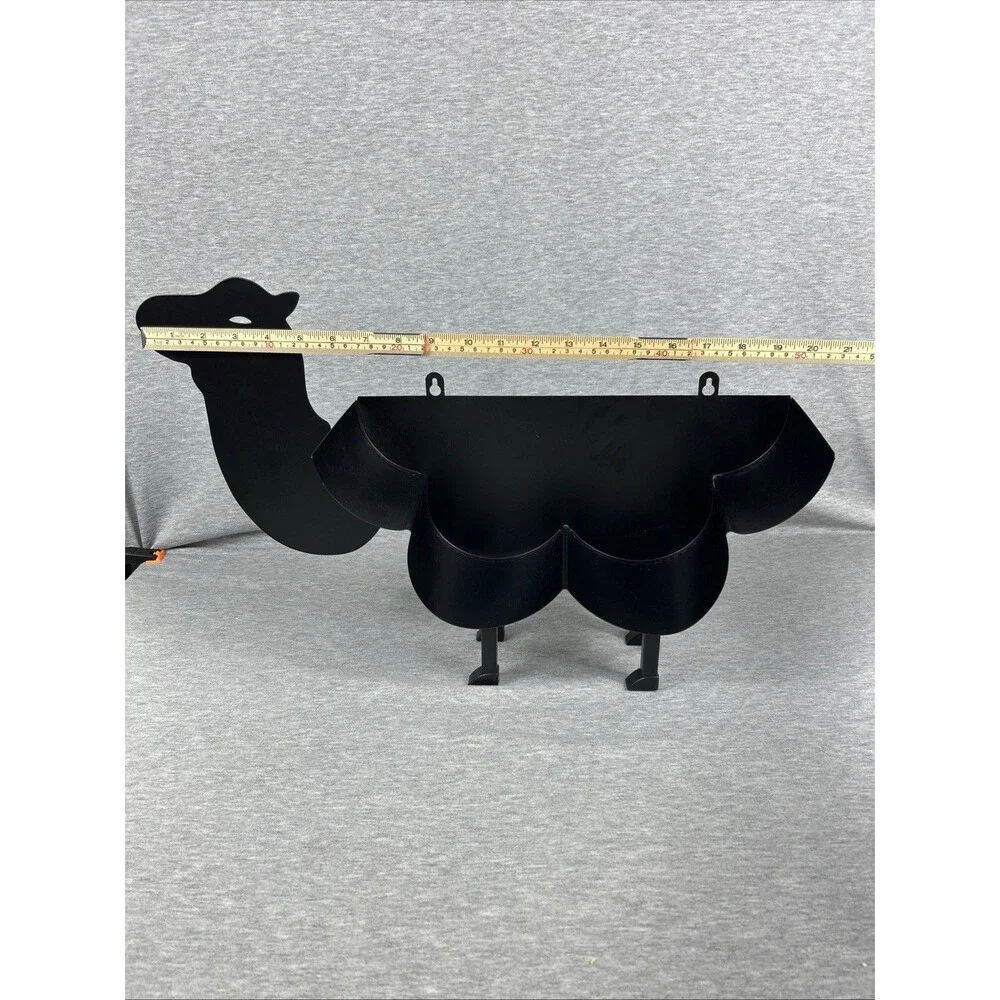 NEW-Metal, Camel Toliet Paper Holder, Metal, Free Standing Or Hang On Wall,